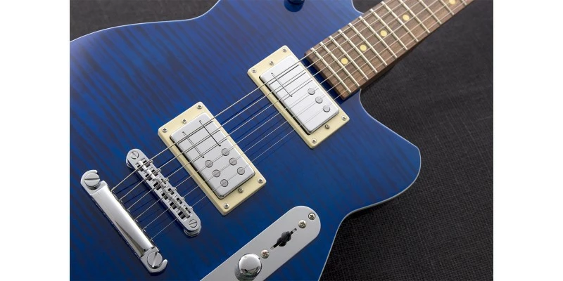 Flash Sale ๐ Reverend Charger RA Transparent Blue Flame Maple ๐ 6 Flash Sale ๐ Reverend Charger RA Transparent Blue Flame Maple ๐ - Image 4