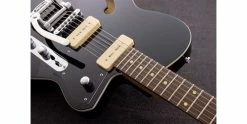 Outlet ✔️ Reverend Club King 290 Midnight Black 🥰 11 Outlet ✔️ Reverend Club King 290 Midnight Black 🥰 -Cheap Guitar Store reverend club king 290 midnight black rosewood fretboard