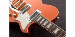 New 🤩 Reverend Contender RB Rock Orange 😀 -Cheap Guitar Store reverend contender rb rock orange guitar 4