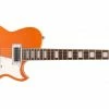 New 🤩 Reverend Contender RB Rock Orange 😀 -Cheap Guitar Store reverend contender rb rock orange guitar front 1