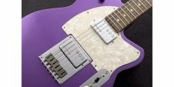Best reviews of 👍 Reverend Crosscut Italian Purple ⌛ -Cheap Guitar Store reverend cross cut italian purple body detail