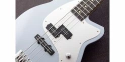 Best Sale ✨ Reverend Decision P Bass 25th Anniversary Metallic Silver Freeze 😍 -Cheap Guitar Store reverend decision p 25th anniversary metallic silver freeze bass 1