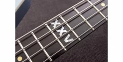 Best Sale ✨ Reverend Decision P Bass 25th Anniversary Metallic Silver Freeze 😍 -Cheap Guitar Store reverend decision p 25th anniversary metallic silver freeze bass inlay