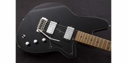 Cheapest 😍 Reverend Descent W Baritone Midnight Black 💯 -Cheap Guitar Store reverend descent w baritone midnight black body angle