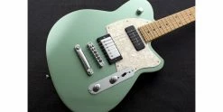 Wholesale 🎁 Reverend Double Agent OG Metallic Alpine 💯 -Cheap Guitar Store reverend double agent og metallic alpine body angle 2
