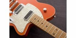 Deals 😉 Reverend Flatroc Bigsby Rock Orange 👏 -Cheap Guitar Store reverend flatroc rock orange guitar 2