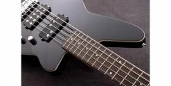 Discount ✨ Reverend Mercalli 5 Bass Guitar Midnight Black 👏 -Cheap Guitar Store reverend mercalli 5 bass guitar midnight black fretboard 1
