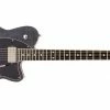 Discount ✨ Reverend Reeves Gabrels Signature Satin Black Flame Maple ❤️ -Cheap Guitar Store reverend reeves gabrels signature satin black flame maple front