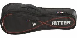 Coupon 🤩 Ritter Performance RGP2-U Soprano Ukulele Bag Black Red 😉 -Cheap Guitar Store ritter performance rgp2 u soprano ukulele bag black red angle