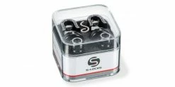 New 🔥 Schaller S-Locks Strap Locks Black Chrome 🤩