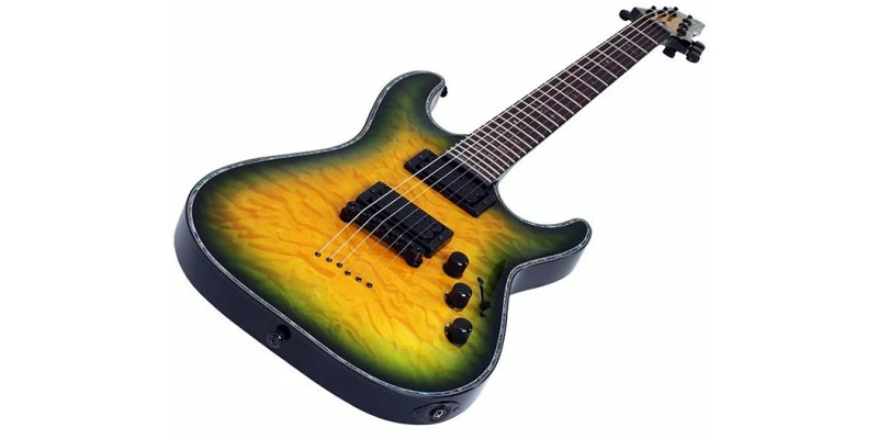 Outlet ⭐ Schecter Hellraiser C-1 Passive Dragon Burst Guitar 🥰 4 Outlet ⭐ Schecter Hellraiser C-1 Passive Dragon Burst Guitar 🥰 - Image 2