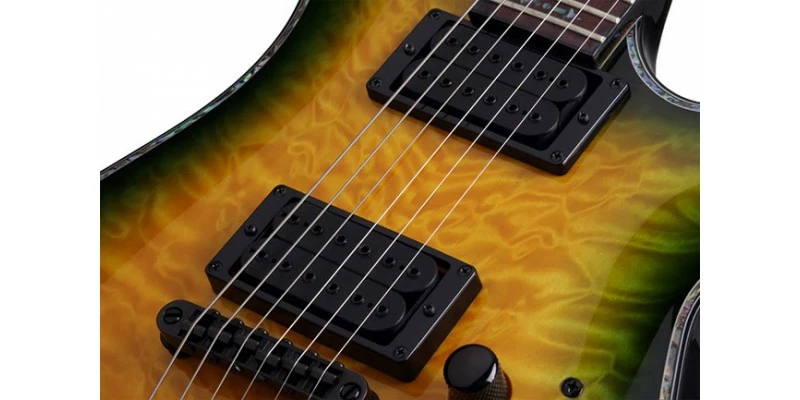 Outlet ⭐ Schecter Hellraiser C-1 Passive Dragon Burst Guitar 🥰 5 Outlet ⭐ Schecter Hellraiser C-1 Passive Dragon Burst Guitar 🥰 - Image 3