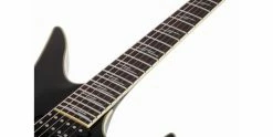 Flash Sale 😍 Schecter Avenger BlackJack Gloss Black ❤️ -Cheap Guitar Store schecter avenger blackjack gloss black inlays