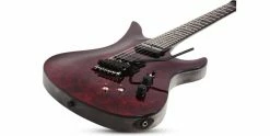 Flash Sale 👏 Schecter Avenger FR S Apocalypse Red Reign ⌛ -Cheap Guitar Store schecter avenger fr s apocalypse red reign body laying