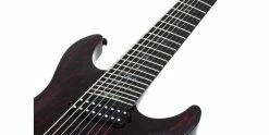 Best deal 👍 Schecter C-8 Multiscale Silver Mountain Blood Moon 🔥 -Cheap Guitar Store schecter c 8 multiscale silver mountain blood moon inlays