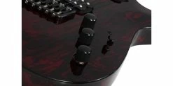 Best deal 👍 Schecter C-8 Multiscale Silver Mountain Blood Moon 🔥 -Cheap Guitar Store schecter c 8 multiscale silver mountain blood moon knobs