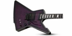 Best deal 🔥 Schecter E-1 FR S Special Edition Trans Purple Burst 💯 -Cheap Guitar Store schecter e 1 fr s special edition downshot