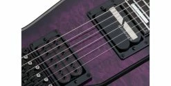Best deal 🔥 Schecter E-1 FR S Special Edition Trans Purple Burst 💯 -Cheap Guitar Store schecter e 1 fr s special edition pickups