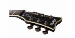 Deals 🛒 Schecter Solo-II BlackJack Gloss Black 👏 -Cheap Guitar Store schecter solo ii blackjack gloss black headstock