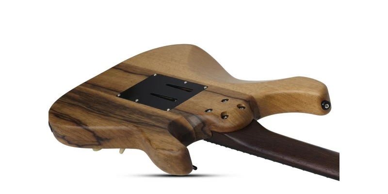 Coupon 🌟 Schecter Sun Valley Super Shredder Exotic Black Limba Left Handed ✔️ - Image 4