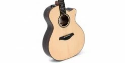 Cheap ❤️ Sigma Guitars Sigma GZCE-3+ Ziricote Electro-Acoustic Guitar 🔥 11 Cheap ❤️ Sigma Guitars Sigma GZCE-3+ Ziricote Electro-Acoustic Guitar 🔥 -Cheap Guitar Store sigma gzce 3 ziricote body