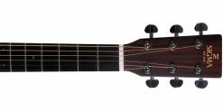Promo 😉 Sigma Guitars Sigma 000M-15 Acoustic Guitar 😉 -Cheap Guitar Store sigma 000m 15 acoustic guitar headstock front