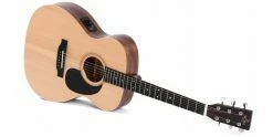 New ⌛ Sigma Guitars Sigma 000ME Electro-Acoustic Guitar ✔️ 10 New ⌛ Sigma Guitars Sigma 000ME Electro-Acoustic Guitar ✔️ -Cheap Guitar Store sigma 000me electro acoustic guitar front angle