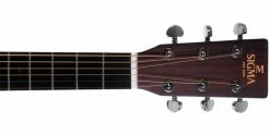 Deals ✨ Sigma Guitars Sigma DM-15 Dreadnought Acoustic Guitar 😍 -Cheap Guitar Store sigma dm 15 dreadnought acoustic guitar headstock