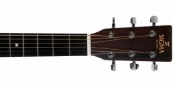 Coupon 😉 Sigma Guitars Sigma DM-1 Dreadnought Acoustic Guitar ✨ -Cheap Guitar Store sigma dm 1st headstock