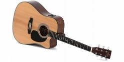 Promo ⌛ Sigma Guitars Sigma DMC-1STE+ Dreadnought Acoustic Guitar 😉 -Cheap Guitar Store sigma dmc 1ste front angle