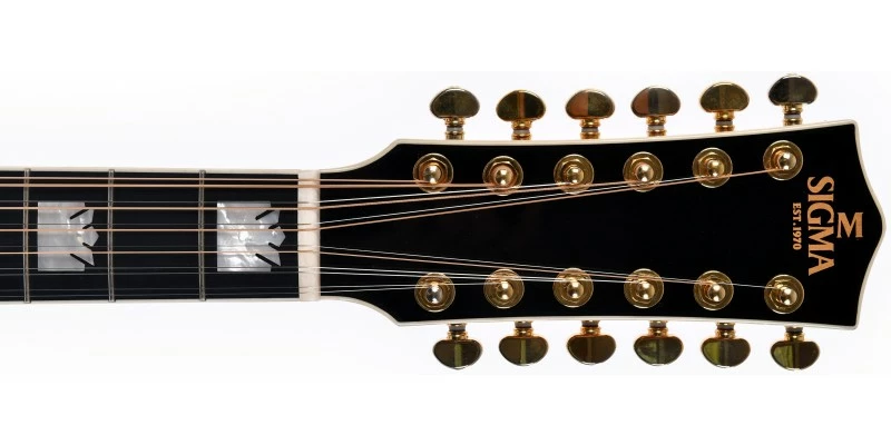 Discount π― Sigma Guitars Sigma GJA12-SG200 12-String Jumbo Electro Acoustic Vintage Sunburst π₯° 7 Discount π― Sigma Guitars Sigma GJA12-SG200 12-String Jumbo Electro Acoustic Vintage Sunburst π₯° - Image 5