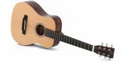 Deals ✔️ Sigma Guitars Sigma TM-12 Travel Guitar Solid Spruce Top 👍 -Cheap Guitar Store sigma tm 12 front angle
