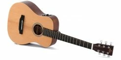 Best Pirce 😀 Sigma Guitars Sigma TM-12E+ Electro Travel Guitar Solid Spruce Top 👏 -Cheap Guitar Store sigma tm 12e front angle