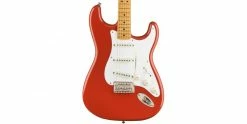 Coupon 🧨 Squier Classic Vibe ‘50s Stratocaster Fiesta Red 🤩 -Cheap Guitar Store squier 2019 classic vibe 50s stratocaster fiesta red body