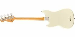 Cheap 🤩 Squier Classic Vibe '60s Mustang Bass Olympic White 🎉 -Cheap Guitar Store squier 2019 classic vibe 60s mustang bass olympic white back