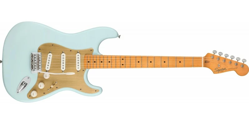 Hot Sale 🎉 Squier 40th Anniversary Stratocaster Vintage Edition Satin Sonic Blue 😀 3 Hot Sale 🎉 Squier 40th Anniversary Stratocaster Vintage Edition Satin Sonic Blue 😀