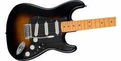 New 💯 Squier 40th Anniversary Stratocaster Vintage Edition Satin Wide 2-Color Sunburst 💯 -Cheap Guitar Store squier 40th anniversary stratocaster vintage edition satin wide 2 colour sunburst body angle