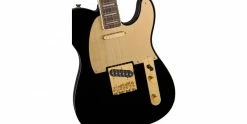 Flash Sale 🎉 Squier 40th Anniversary Telecaster Gold Edition Black 👍 -Cheap Guitar Store squier 40th anniversary telecaster gold edition black body detail