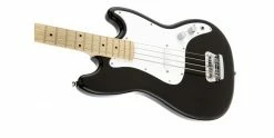 Budget 🔔 Squier Affinity Bronco Bass Black 😍 -Cheap Guitar Store squier affinity bronco bass black body angle 2