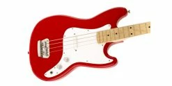 Coupon 🔥 Squier Affinity Bronco Bass Torino Red 🎉 -Cheap Guitar Store squier affinity bronco bass torino red body angle