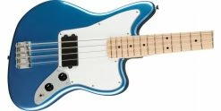 Budget 🤩 Squier Affinity Jaguar Bass H Lake Placid Blue 🌟 -Cheap Guitar Store squier affinity jaguar bass h lake placid blue body angle