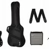 Best Sale 🔔 Squier Affinity PJ Bass Pack Black 🔔 -Cheap Guitar Store squier affinity pj bass pack black main