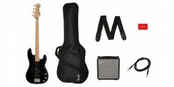 Best Sale 🔔 Squier Affinity PJ Bass Pack Black 🔔