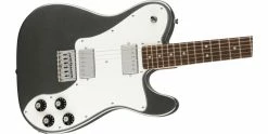 Flash Sale 👏 Squier Affinity Telecaster Deluxe Charcoal Frost Metallic 👍 11 Flash Sale 👏 Squier Affinity Telecaster Deluxe Charcoal Frost Metallic 👍 -Cheap Guitar Store squier affinity series telecaster deluxe laurel fingerboard white pickguard charcoal frost metallic body angle