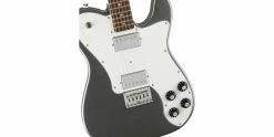 Flash Sale 👏 Squier Affinity Telecaster Deluxe Charcoal Frost Metallic 👍 12 Flash Sale 👏 Squier Affinity Telecaster Deluxe Charcoal Frost Metallic 👍 -Cheap Guitar Store squier affinity series telecaster deluxe laurel fingerboard white pickguard charcoal frost metallic body detail