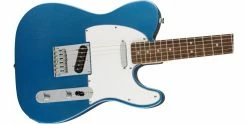 Flash Sale 👏 Squier Affinity Telecaster Lake Placid Blue 🔥 -Cheap Guitar Store squier affinity series telecaster lake placid blue headstock body angle
