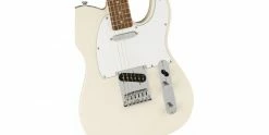 Cheap 😍 Squier Affinity Telecaster Olympic White 🔥 -Cheap Guitar Store squier affinity series telecaster laurel fingerboard white pickguard olympic white body detail