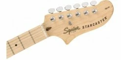 Promo ⌛ Squier Affinity Starcaster Olympic White ✔️ -Cheap Guitar Store squier affinity starcaster olympic white headstock