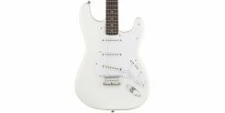 Outlet 😍 Squier Bullet Stratocaster HT (Hard Tail) Arctic White 🤩 -Cheap Guitar Store squier bullet strat ht arctic white body 1 1