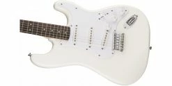 Outlet 😍 Squier Bullet Stratocaster HT (Hard Tail) Arctic White 🤩 -Cheap Guitar Store squier bullet strat ht arctic white body 2 1